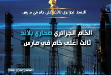 Photo of النفط الجزائري يرتفع بـ3 دولارات في مارس
