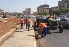 Photo of حملة  ضخمة  لتنظيف شوارع  الباهية
