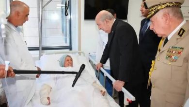 Photo of الرئيس تبون يتفقد مصابي حرائق جيجل وبجاية
